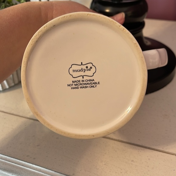 Mug Mud pie initial L EUC coffee / Tea - Picture 5 of 6